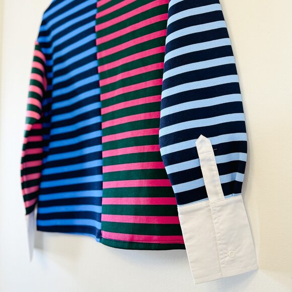 NWT Addison Bay Rara Rugby Pullover, Size Medium - Picture 7 of 9